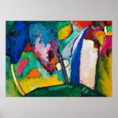 Der Wasserfall 1909 von Wassily Kandinsky Poster (Vorne)
