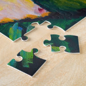 Der Wasserfall 1909 von Wassily Kandinsky Puzzle (Seite)