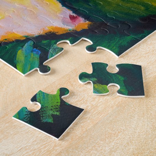 Der Wasserfall 1909 von Wassily Kandinsky Puzzle (Seite)