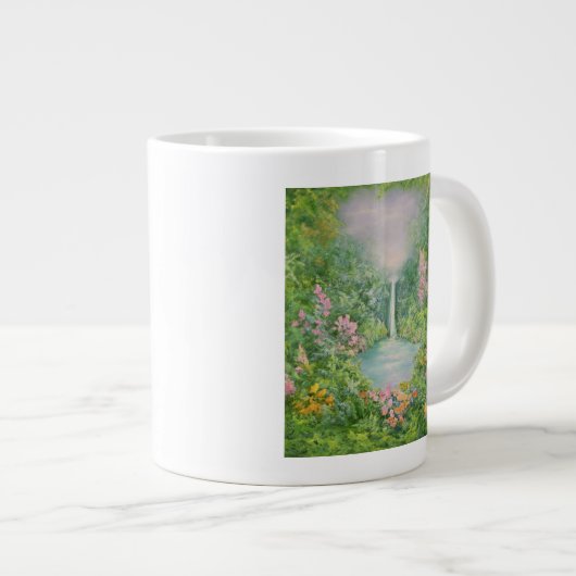Der Wasserfall 1997 Jumbo-Tasse (Vorderseite Rechts)