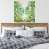 Der Wasserfall 1997 Leinwanddruck (Insitu (Schlafzimmer))