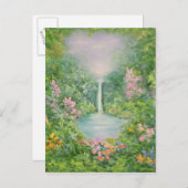 Der Wasserfall 1997 Postkarte (Vorne/Hinten)