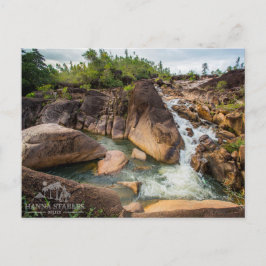 Der Wasserfall am Pine Ridge Postkarte
