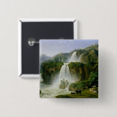 Der Wasserfall bei Tivoli, 1785 Button (Vorne & Hinten)