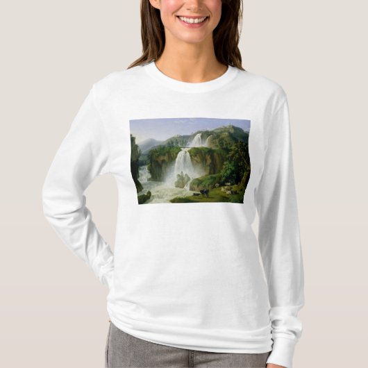 Der Wasserfall bei Tivoli, 1785 T-Shirt (Vorderseite)