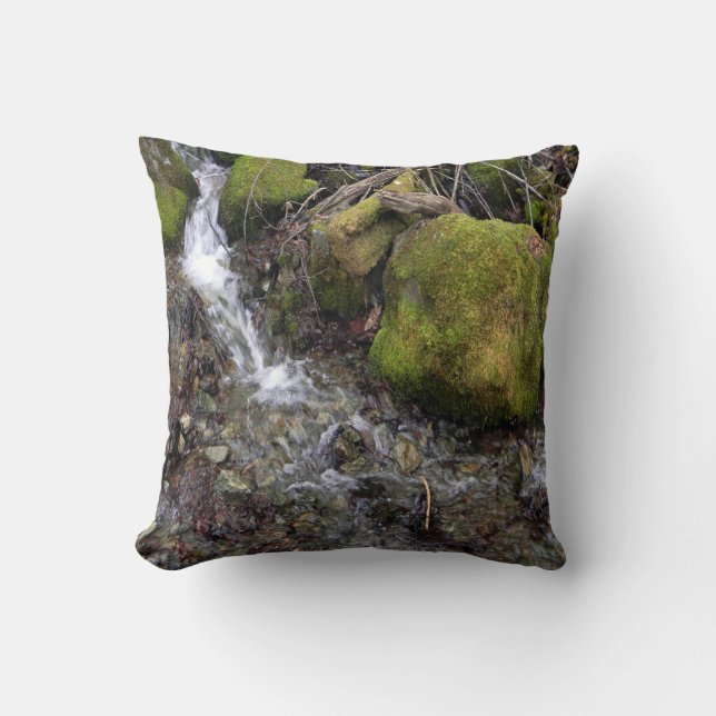 Der Wasserfall der Fee.... Kissen (Vorderseite)