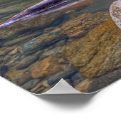 Der Wasserfall des Teufels Poster (Ecke)