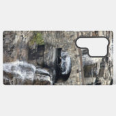 Der Wasserfall im Glacier Samsung Phone Cases Galaxy Hülle (Rückseite (Horizontal))
