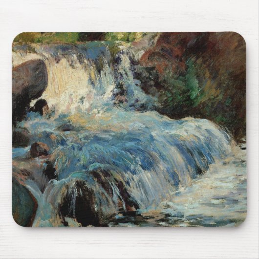 Der Wasserfall von John Henry Twachtman Mousepad (Vorne)