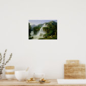Der Wasserfall von Tivoli, 1785 Poster (Küche)