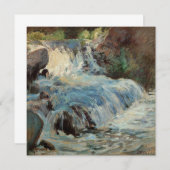 Der Wasserfall von Twachtman, Vintager Impressioni (Vorne/Hinten)