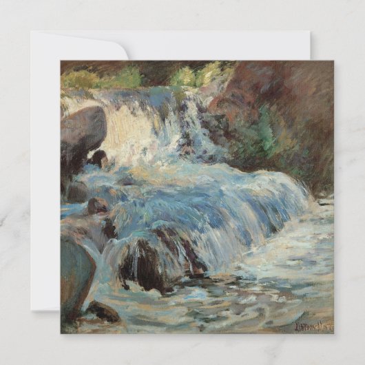 Der Wasserfall von Twachtman, Vintager Impressioni (Vorderseite)