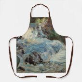 Der Wasserfall von Twachtman, Vintager Impressioni Schürze (Vorderseite)