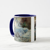 Der Wasserfall von Twachtman, Vintager Impressioni Tasse (Vorderseite Links)