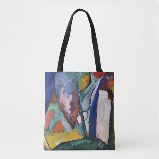 Der Wasserfall von Wassily Kandinsky Tasche (Vorderseite)