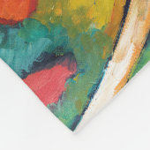 Der Wasserfall, Wassily Kandinsky Fleecedecke (Ecke)