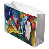 Der Wasserfall, Wassily Kandinsky Große Geschenktüte (Rückseite Schrägansicht)