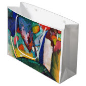 Der Wasserfall, Wassily Kandinsky Große Geschenktüte (Vorderseite Schrägansicht)