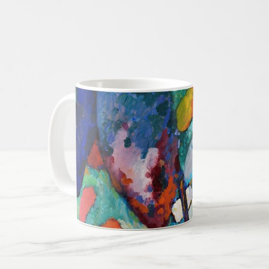 Der Wasserfall, Wassily Kandinsky Kaffeetasse (Vorderseite Links)
