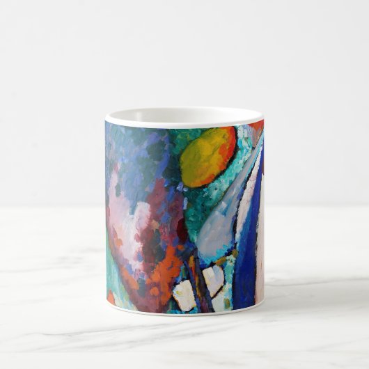 Der Wasserfall, Wassily Kandinsky Kaffeetasse (Mittel)