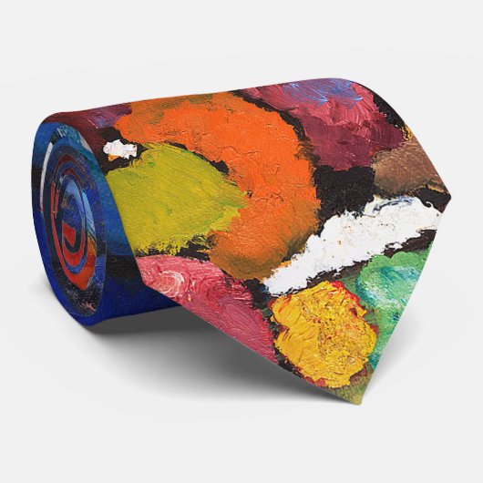 Der Wasserfall, Wassily Kandinsky Krawatte (Gerollt)