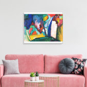 Der Wasserfall Wassily Kandinsky Leinwanddruck (Insitu (Wohnzimmer))