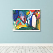 Der Wasserfall Wassily Kandinsky Leinwanddruck (Insitu (Holzboden))