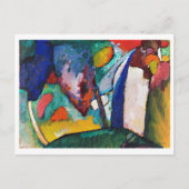 Der Wasserfall, Wassily Kandinsky Postkarte (Vorderseite)