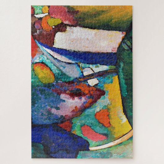 Der Wasserfall, Wassily Kandinsky Puzzle (Vertikal)