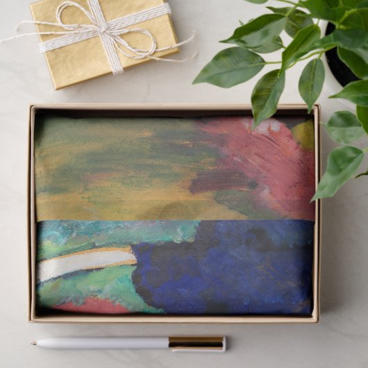 Der Wasserfall, Wassily Kandinsky Seidenpapier (Geschenk)