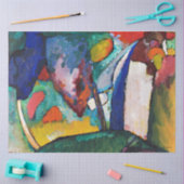 Der Wasserfall, Wassily Kandinsky Seidenpapier (Basteln)