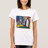 Der Wasserfall, Wassily Kandinsky T-Shirt (Vorderseite)