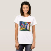 Der Wasserfall, Wassily Kandinsky T-Shirt (Vorne ganz)