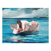 Der Wasserfan, berühmte Kunst von Winslow Homer, Fotodruck (Vorne)