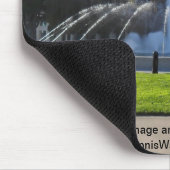 Der Wassergarten Mousepad (Ecke)