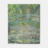 Der Wasserhühnerteich | Vintage französische Maler Fleecedecke (Vorderseite)