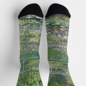 Der Wasserhühnerteich | Vintage französische Maler Socken (Oben)