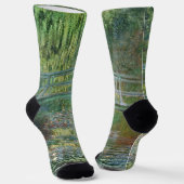 Der Wasserhühnerteich | Vintage französische Maler Socken (Gewinkelt)