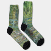 Der Wasserhühnerteich | Vintage französische Maler Socken (Rechts)