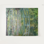 Der Wasserhühnerteich | Vintage französische Maler Wandteppich (Vorderseite (Horizontal))