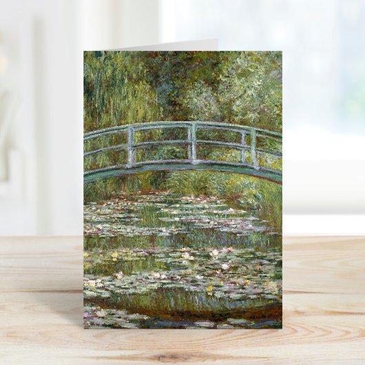 Der Wasserlily-Teich | Claude Monet Card Karte