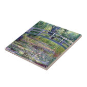 Der Wasserlily-Teich von Claude Monet Fliese (Seite)