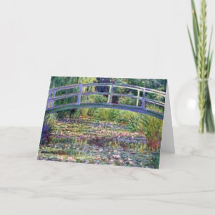 Der Wasserlily-Teich von Claude Monet Karte