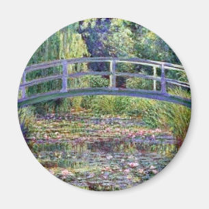 Der Wasserlily-Teich von Claude Monet Magnet