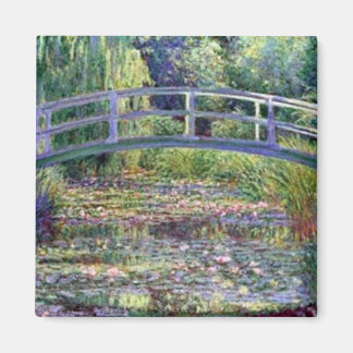 Der Wasserlily-Teich von Claude Monet Magnet