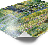 Der Wasserlily-Teich von Monet Fine Art Foto Print (Ecke)