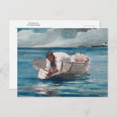 Der Wasserlüfter von Winslow Homer Postkarte (Vorne/Hinten)
