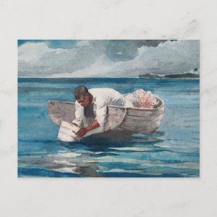 Der Wasserlüfter von Winslow Homer Postkarte