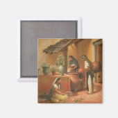 Der Wasserplatz (Tortugo) Magnet (Vorderseite/Rückseite)