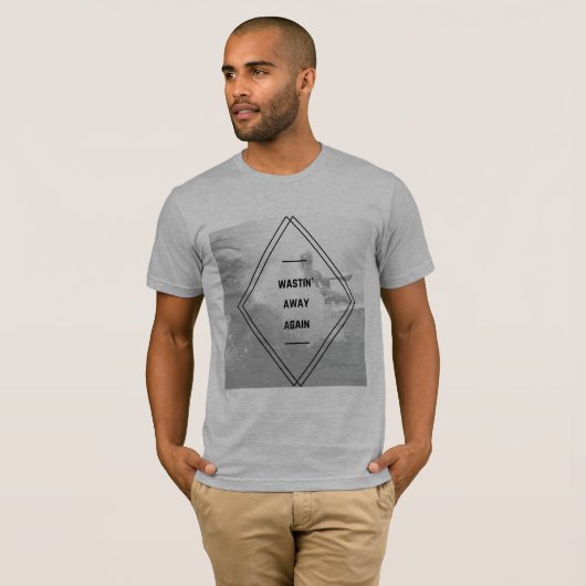 Der Wastin der Männer weg wieder T-Shirt (Vorne ganz)